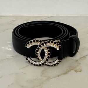 Chanel Interlocking Logo Belt